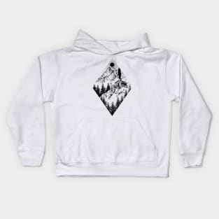 Into The Mountains Kids Hoodie